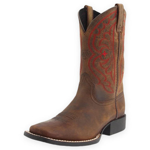 Brown/Red Stitching, front left Brown/Red Stitching, front left