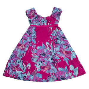 Fuchsia/Blue Floral, front Fuchsia/Blue Floral, front