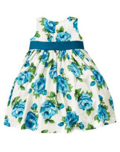 White/Blue Floral, brand image front White/Blue Floral, brand image front