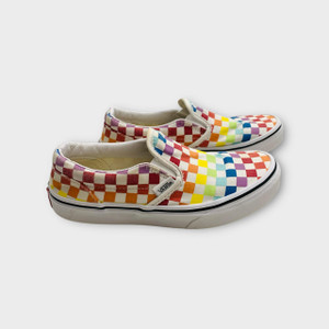 Rainbow Checkerboard, side Rainbow Checkerboard, side