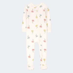 G03-PurelySoft, 0-3M, l/s bamboo footie pajamas