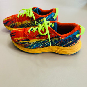 B-ASICS,  Youth 6 / Women's 7.5, Gel-Noosa Tri 13, Orange/Yellow/Blue