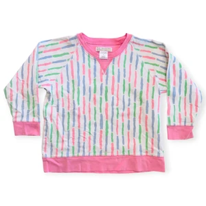 G11-The Beaufort Bonnet Company, 7 Years, l/s cotton sweatshirt, multi brushstrokes