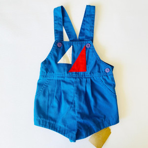 Yellow Bird B-Yellow Bird, 12-18M, 0/s cotton short romper Yellow Bird B-Yellow Bird, 12-18M, 0/s cotton short romper