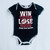 Rivalry Threads N-Rivalry Threads, 6-12M, s/s cotton knit onesie