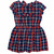 Navy/Red/Silver Plaid, back