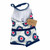 White/Blue/Pink Floral, back White/Blue/Pink Floral, back