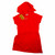 NEW Red Hooded Dress, back