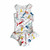 White/Multi Mermaids, front White/Multi Mermaids, front
