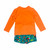 Cat and Jack B06-Cat and Jack, 12-18M, l/s rash guard swim trun