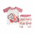 Tea Collection G06-Tea Collection, 6-12M, s/s cotton knit 2 pc pj Tea Collection G06-Tea Collection, 6-12M, s/s cotton knit 2 pc pj