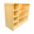 Lakeshore Learning, wooden Heavy Duty Holds Everything Storage Unit 4 cubbies 3 shelves 38 w x 15 1/4 d x 30 h Lakeshore Learning, wooden Heavy Duty Holds Everything Storage Unit 4 cubbies 3 shelves 38 w x 15 1/4 d x 30 h