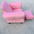 Keet Roundy, Microsuede Children Chair with ottoman Keet Roundy, Microsuede Children Chair with ottoman