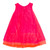 Used Neon Pink/Orange Tulle, back Used Neon Pink/Orange Tulle, back