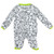 Used White/Black/Lime Dalmatians, back