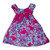 Fuchsia/Blue Floral, back