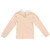 Pink Ribbed Lace Collar, back Pink Ribbed Lace Collar, back