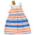 White/Coral/Blue Stripe, back