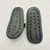 N-Weweya, Size Adult 8/39-40, rubber Double-Buckle Slide Sandals, Gray