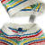 G06-Old Navy, Size 6-12 Months, 0/s cotton sweater tank and short set, Rainbow Stripe