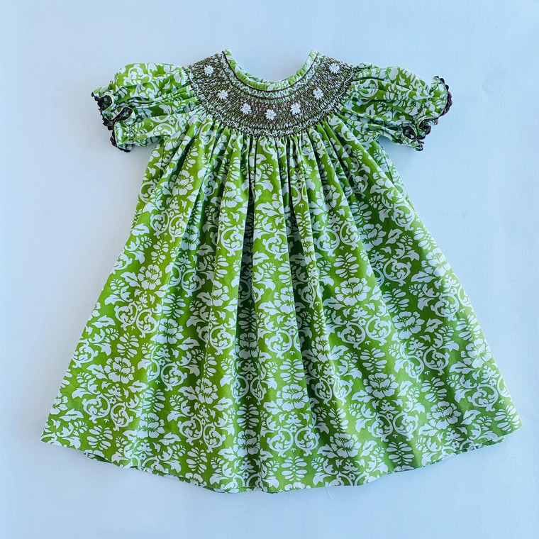 Stellybelly G-Stellybelly, 18-24M, s/s cotton smocked dress