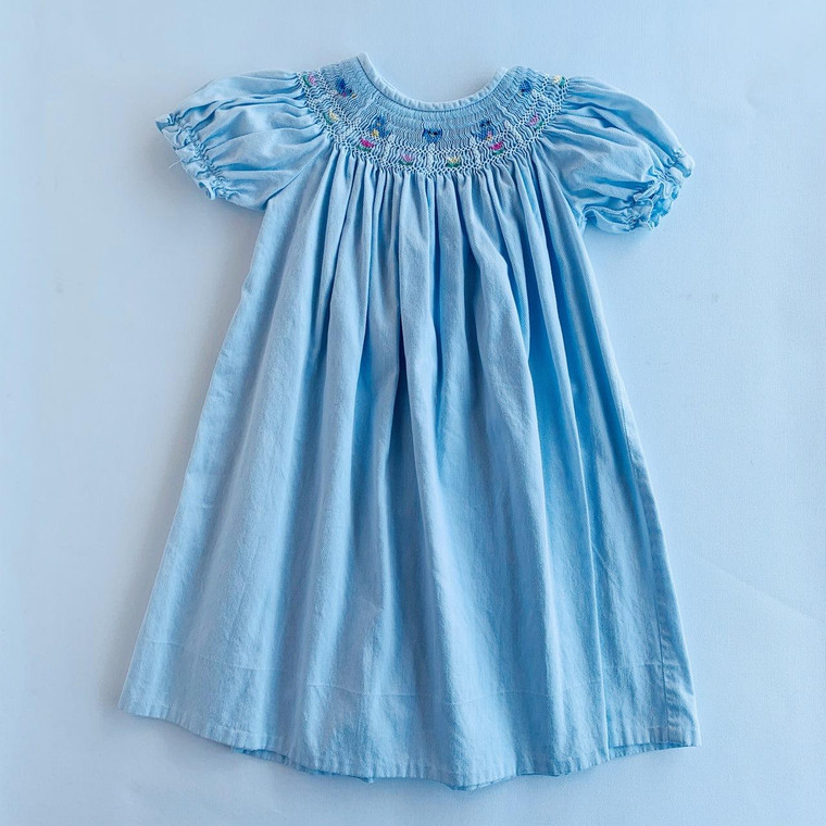 Anavini G-Anavini, 2Y, s/s cotton smock dress