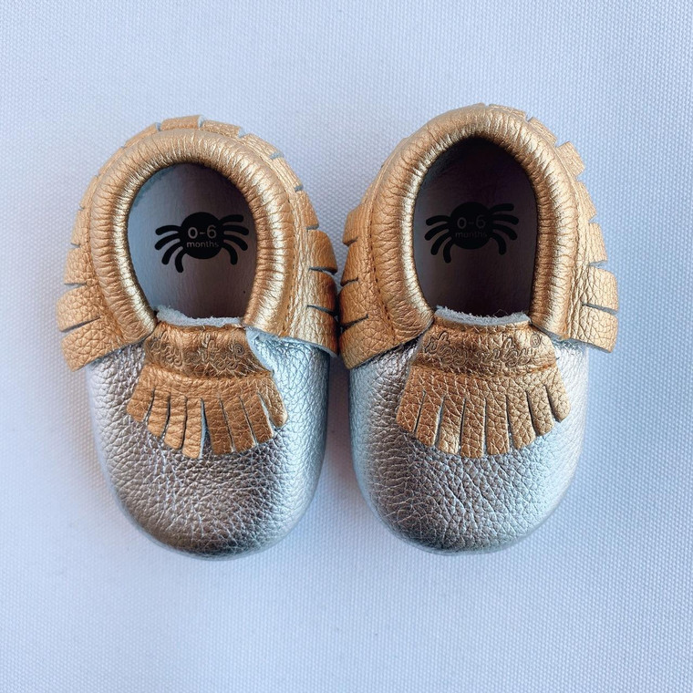 Itzy Ritzy G-Itzy Ritzy, 0-6M, leather moccasins