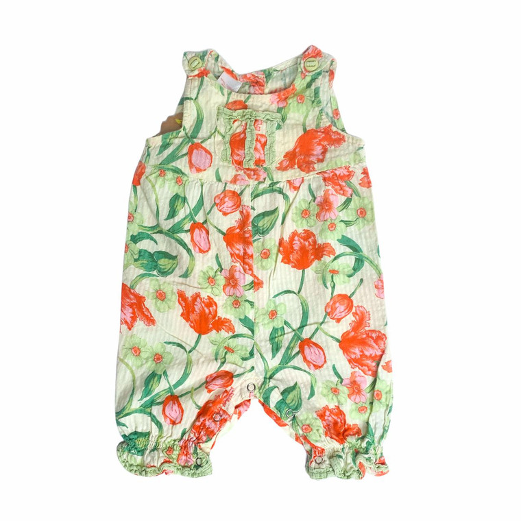 April Cornell G06-April Cornell, 3-6M, 0/s cotton short romper