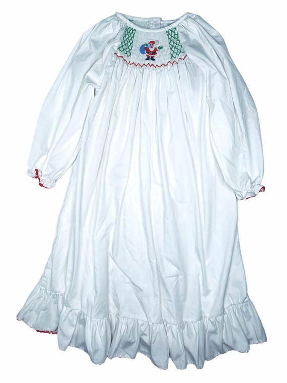 Jacqueline GH-Jacqueline, 4Y, l/s cotton smocked night gown