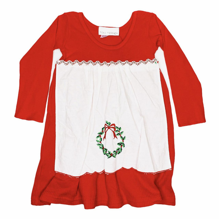Toni Tierney G12-Toni Tierney, 12-18M, l/s cotton knit dress