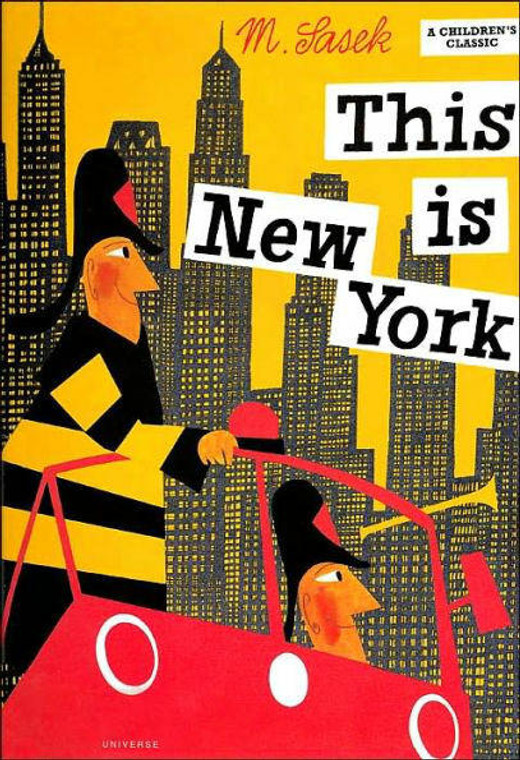 Miroslav Sasek Book, This is New York, by Miroslav Sasek