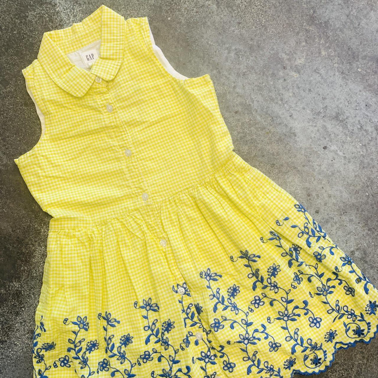 Gap G06-Gap, 6/7Y, 0/s cotton dress