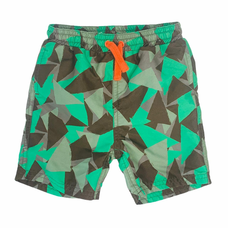 Green/Brown Triangles, front