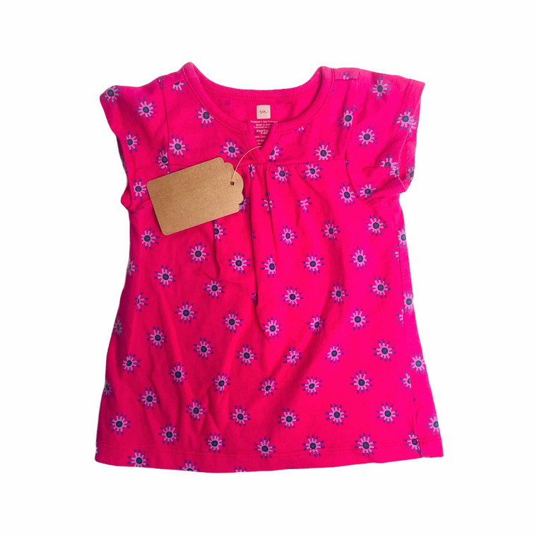 Tea Collection G06-Tea Collection, 3-6M, s/s cotton knit dress