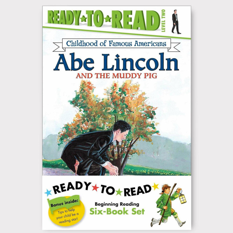 Stephen Krensky Book, Famous Americans Reader Series, Abe Lincoln and the Muddy Pig, by Stephen Krensky, cover