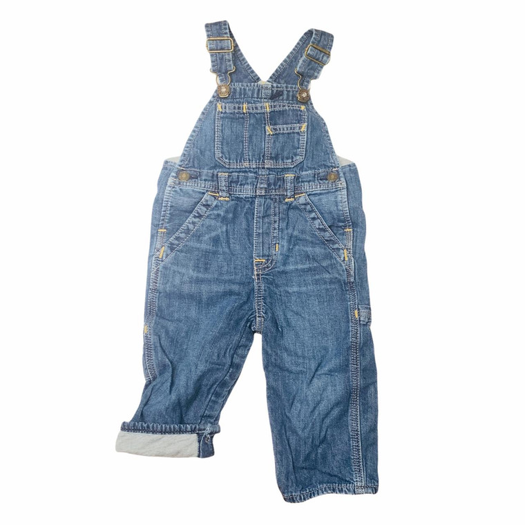 Gap N07-Gap, 12-18M, 0/s denim pant romper