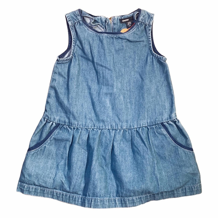 Gap G07-Gap, 18-24M, 0/s chambray dress