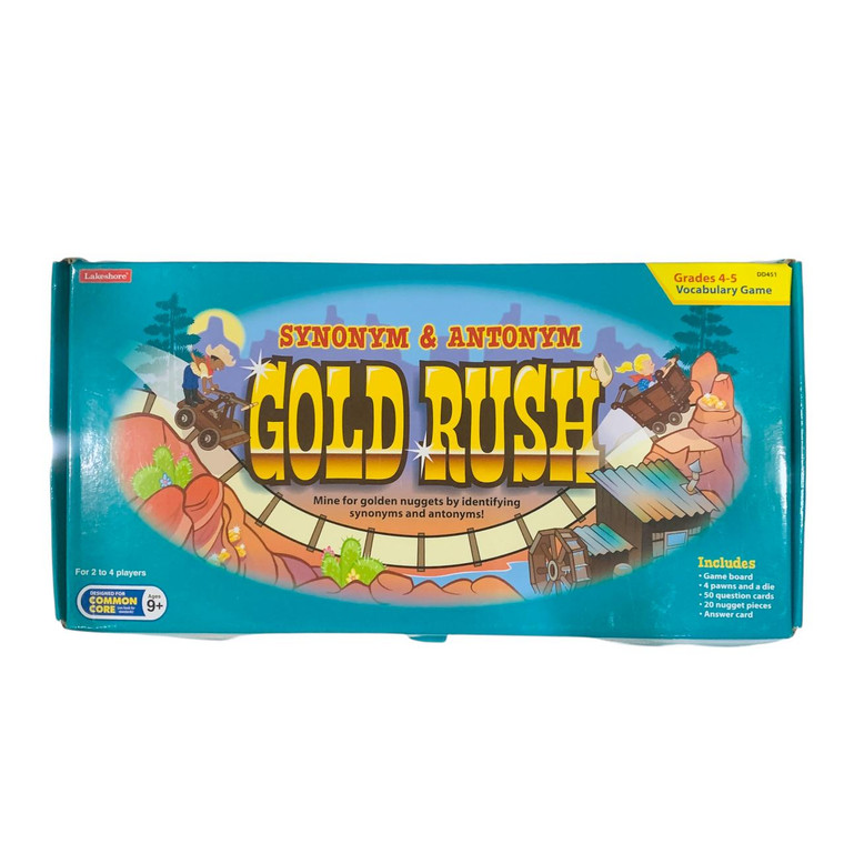 Lakeshore Learning, Synonym and Antonym Gold Rush Vocabulary Game