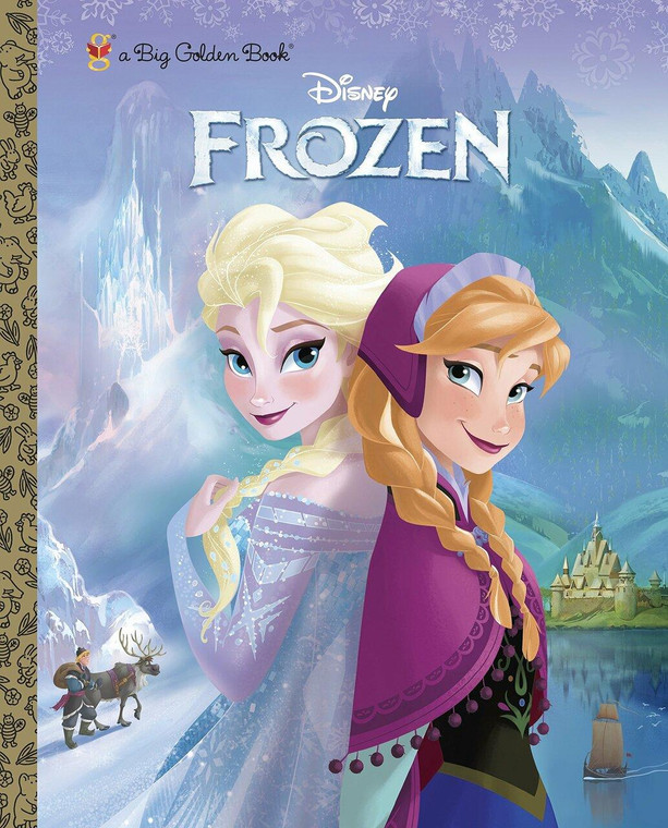 RH Disney Book, Disney Frozen, Frozen Big Golden Book, by RH Disney