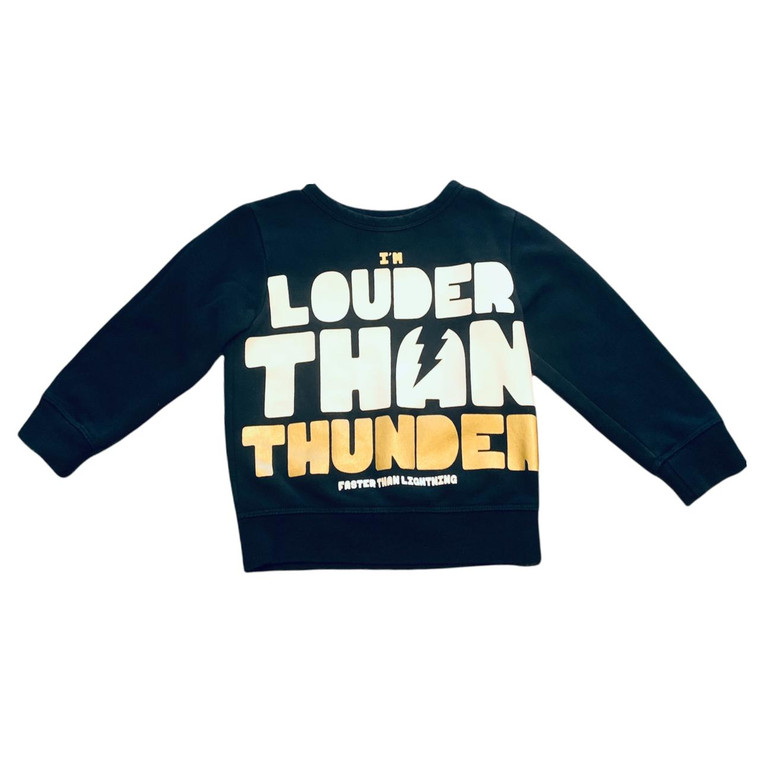 H and M B12-HandM, 2-4Y, l/s cotton knit sweatshirt