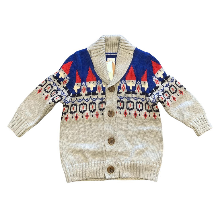 Gap B12-Gap, 12-18M, l/s cotton sweater cardigan