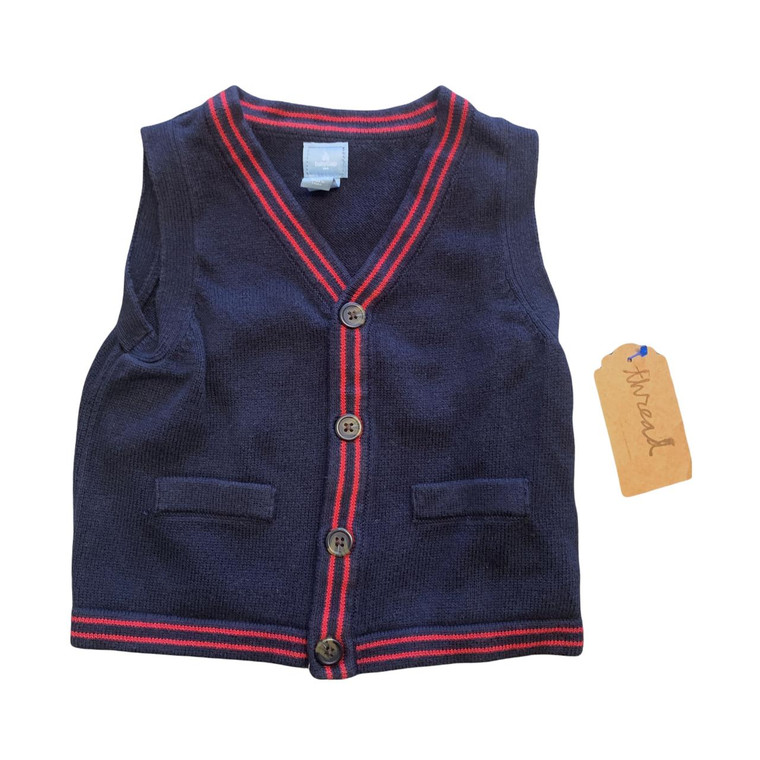 Gap B12-Gap, 6-12M, 0/s cotton sweater vest