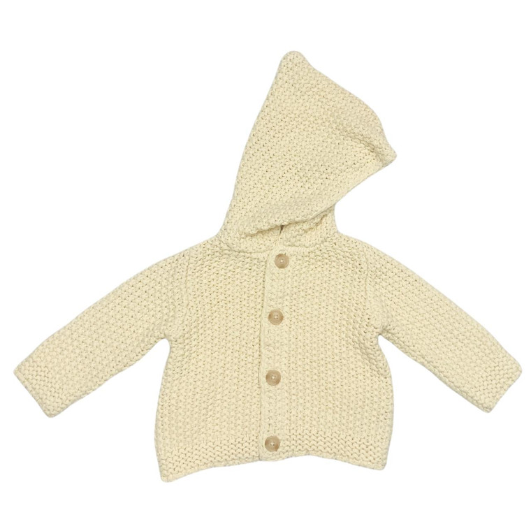 Gap G12-Gap, 3-6M, l/s cotton sweater cardigan