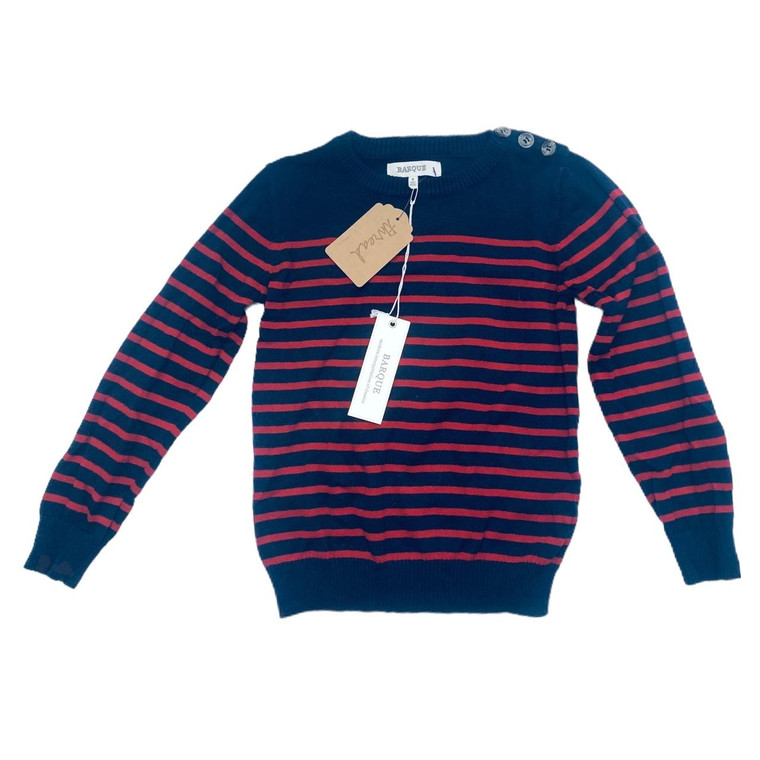 Barque B12-Barque, 6Y, l/s cotton sweater cardigan