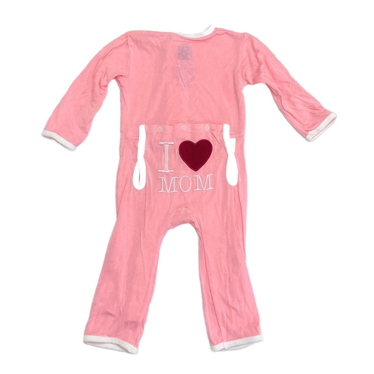 Kickee Pants G05-Kickee Pants, 6-12M, l/s bamboo pant romper