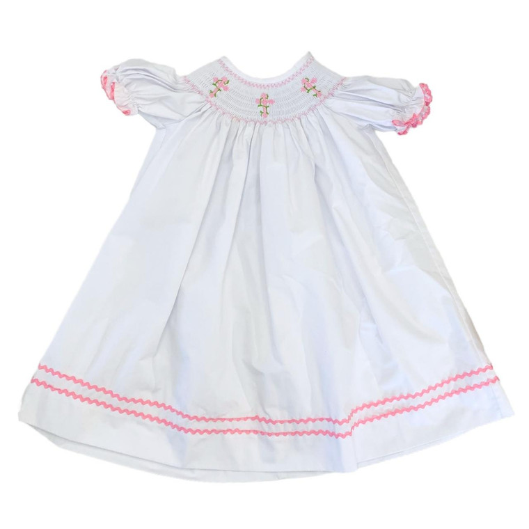 Classic Whimsy G03-Classic Whimsy, 2Y, s/s cotton smock dress
