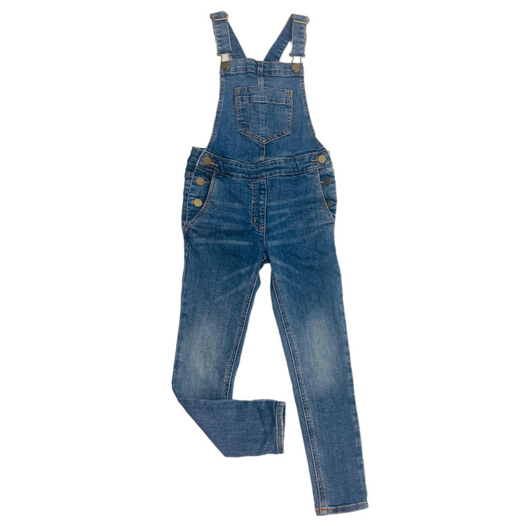 Crewcuts G07-Crewcuts, 7Y, 0/s denim pant romper overalls