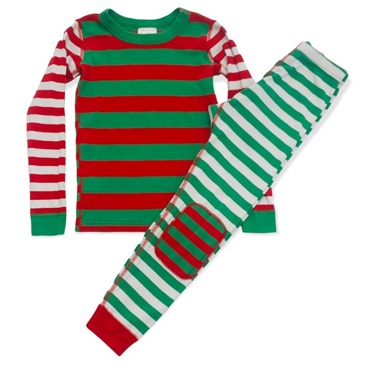 Hanna Andersson B12-Hanna Andersson, 6/7Y/120cm, l/s cotton 2 pc pjs