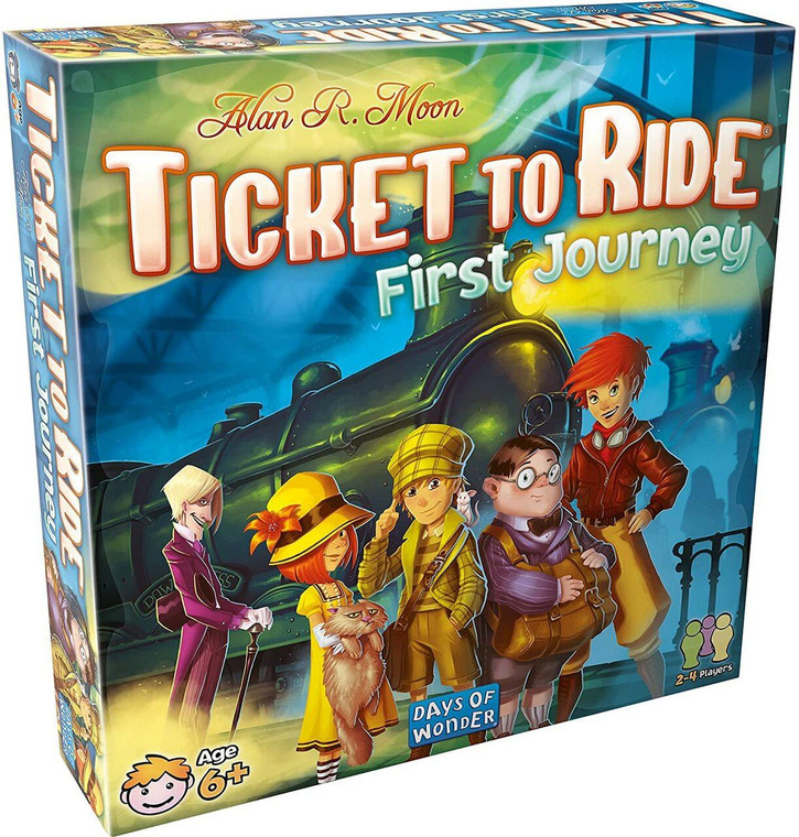 Days of Wonder Store, Ticket to Ride First Journey Board Game