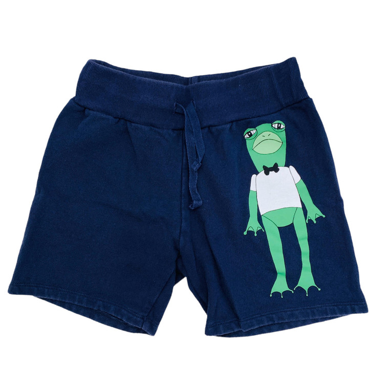 Navy Blue/Green Frog, front